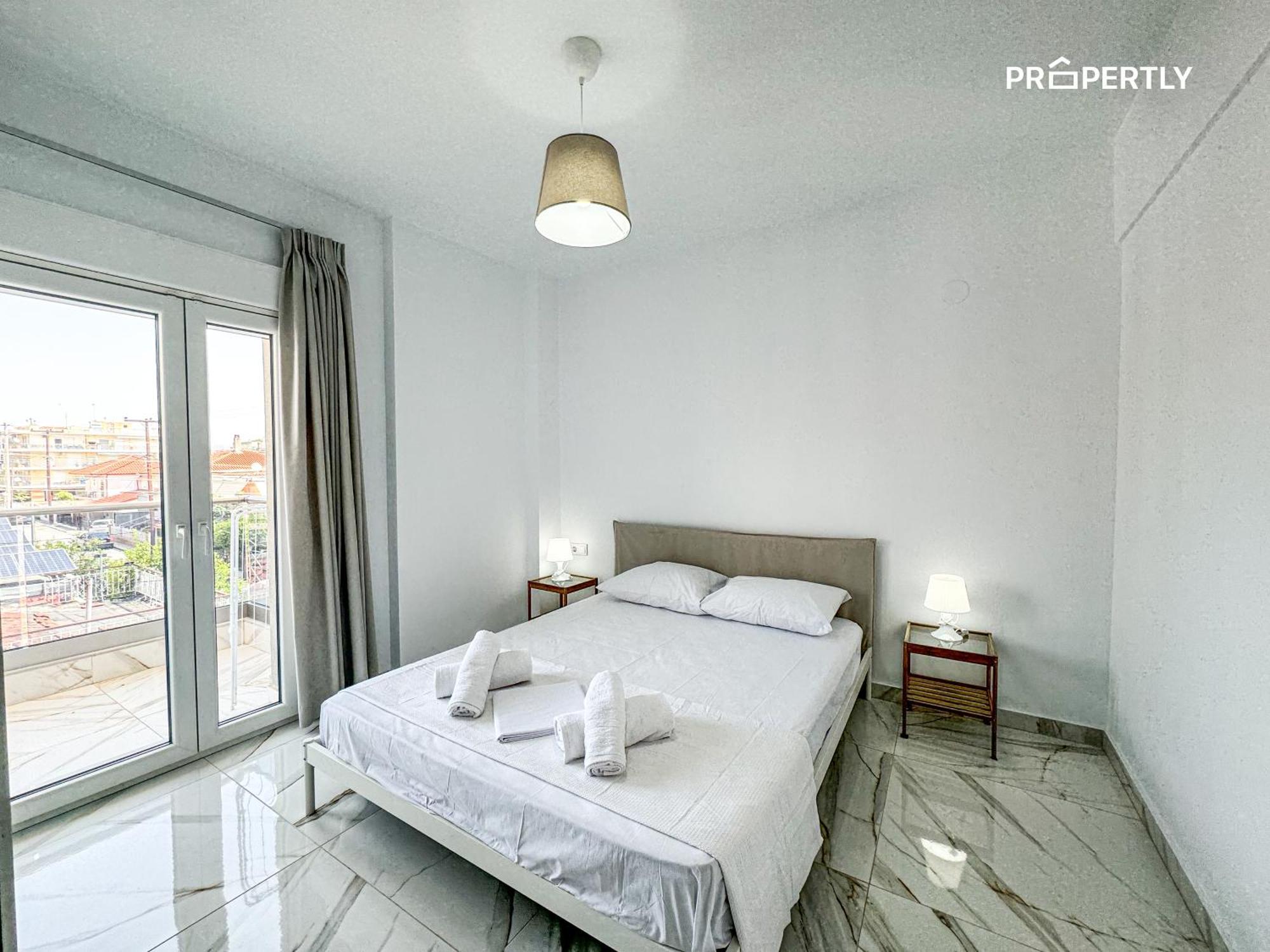 Ocean Pearl #2 Apartment Nea Kallikrateia Bagian luar foto