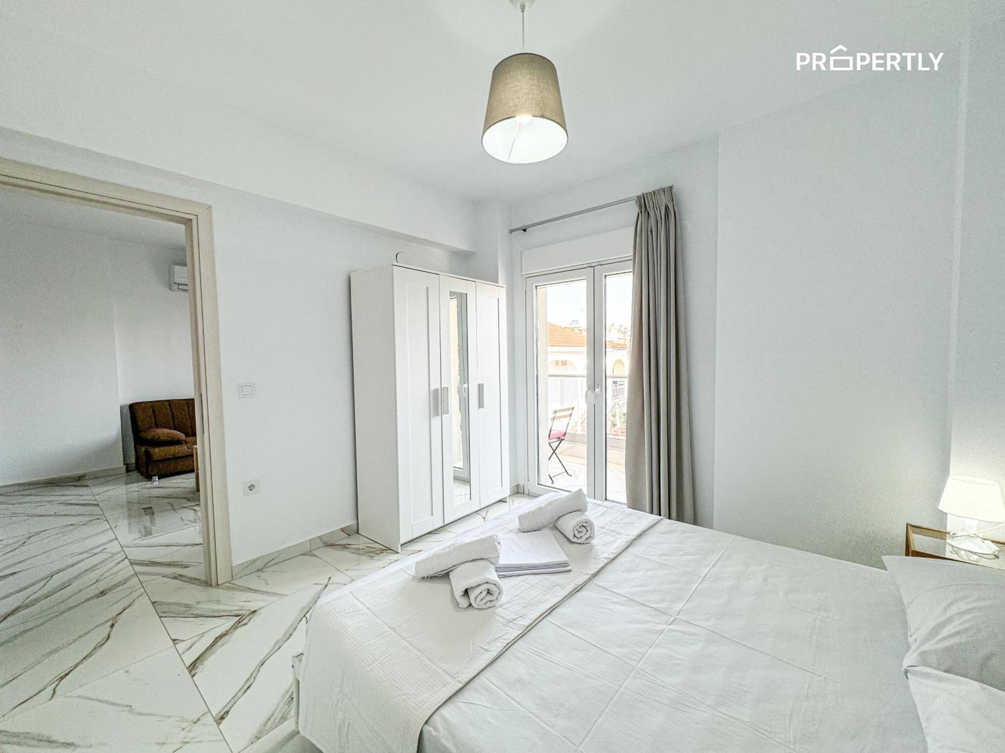 Ocean Pearl #2 Apartment Nea Kallikrateia Bagian luar foto