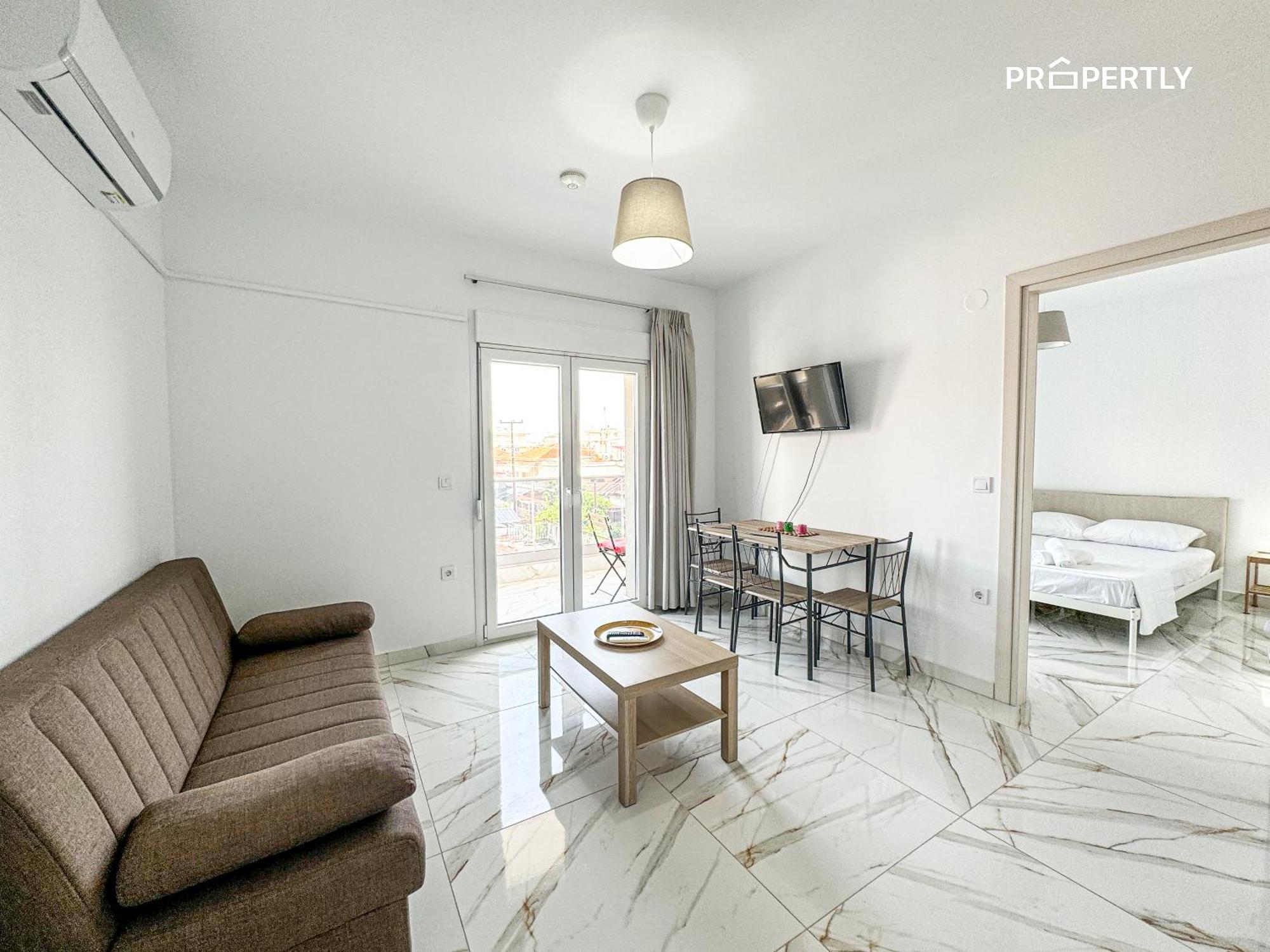 Ocean Pearl #2 Apartment Nea Kallikrateia Bagian luar foto