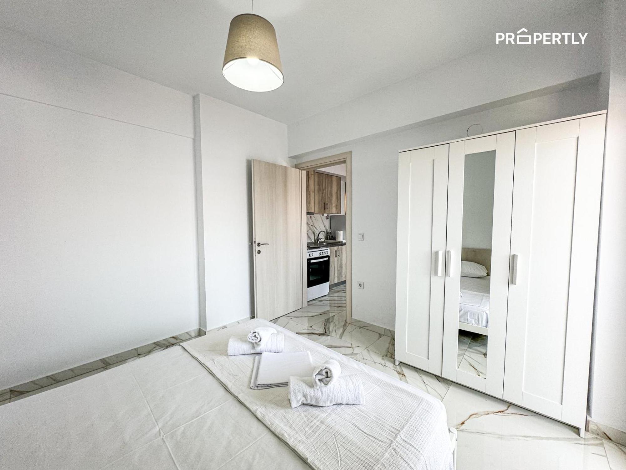 Ocean Pearl #2 Apartment Nea Kallikrateia Bagian luar foto