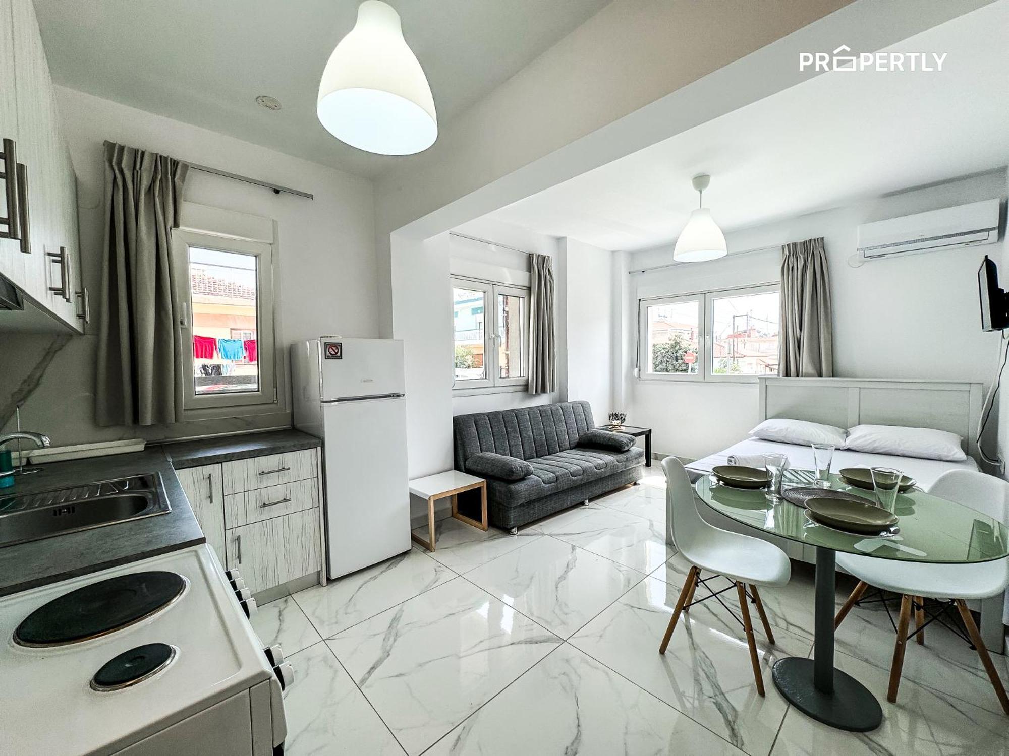 Ocean Pearl #2 Apartment Nea Kallikrateia Bagian luar foto